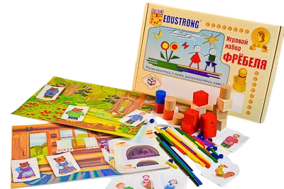 Игровой набор Фребеля, <Иван-дурак (серия "Сказочный мир". Выпуск 2)> 5+