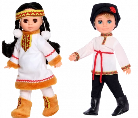 Куклы в национальных костюмах