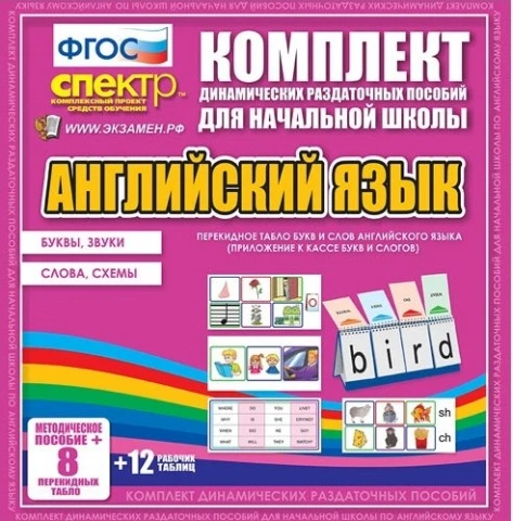 ДРП Перекидное табло. Английский язык 