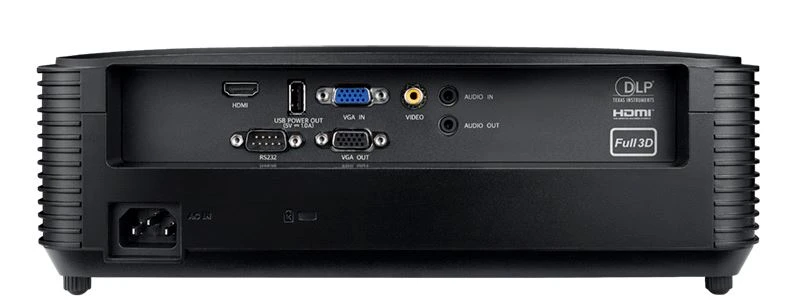 Проектор Optoma <X381> DLP, 1024x768, 3900Лм, 25000:1, 6000/15000ч, VGA/HDMI