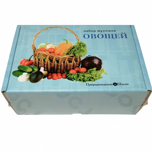 Набор муляжей овощей, 8 шт