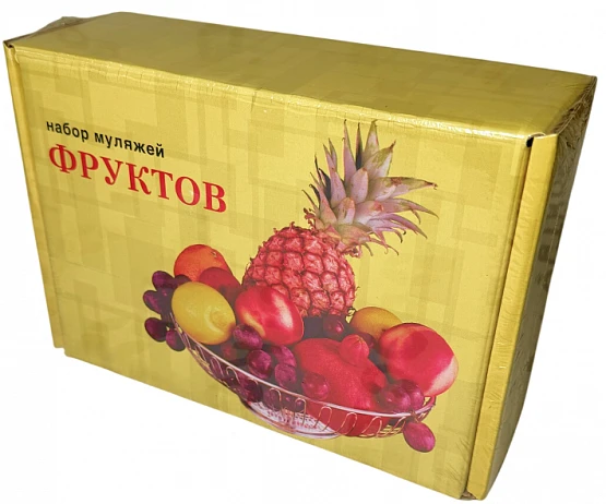 Набор муляжей фруктов, 9 шт