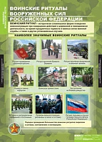 Учебный альбом из 5 листов <ОБЖ Символы воинской чести>, изд. Спектр